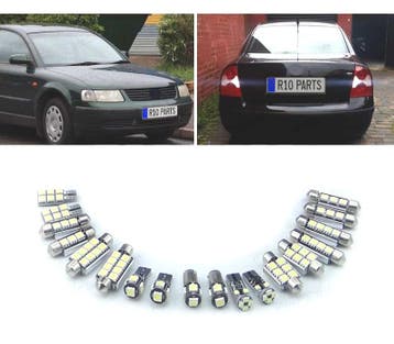 Kit 6 Ampoules Led Extérieur Pour Volkswagen Vw Passat B5 97, Verzenden