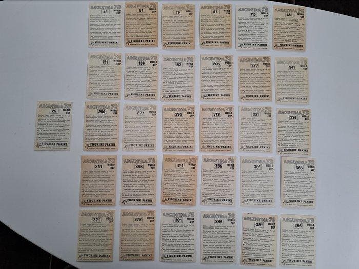 1978 Panini Argentina 78 Original edition - 31 Sticker -, Verzamelen, Stickers
