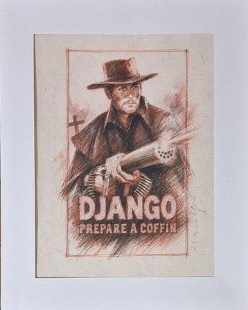 Emma Wildfang - Django prepare a coffin - Series -Icons on, Nieuw