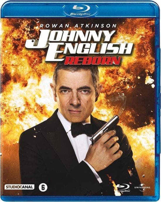 Johnny English reborn (blu-ray tweedehands film), Cd's en Dvd's, Blu-ray, Ophalen of Verzenden