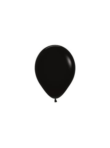 Ballonnen Black 12cm 50st, Verzenden, Nieuw