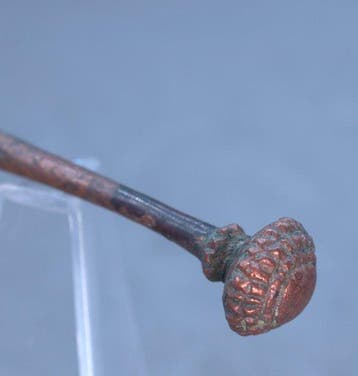 Ancient Roman Bronze Hairpin - 96 mm (Zonder minimumprijs)