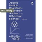 Applied Multiple Regression/Correlation Analysis For The Beh, Verzenden, Jacob Cohen