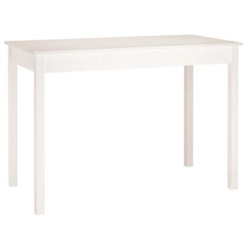 Eettafel wit 110cm | -46% Retour Deal | Sla je slag!, Huis en Inrichting, Tafels | Eettafels, 100 tot 150 cm, Verzenden, 50 tot 100 cm