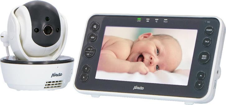 Alecto DVM200XL - Babyfoon met Camera - Groot scherm - Op af, Kinderen en Baby's, Babyfoons, Nieuw, Verzenden