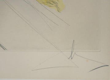 Salvador Dali (1904-1989) - Hommage à Mercure, Antiquités & Art