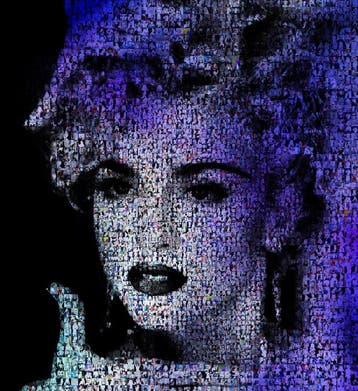 David Law - Crypto Madonna III - Blue - 2.0 - Format XL