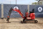 Veiling: Minigraver Kubota U10-3 Diesel 7.4kW 2010, Ophalen