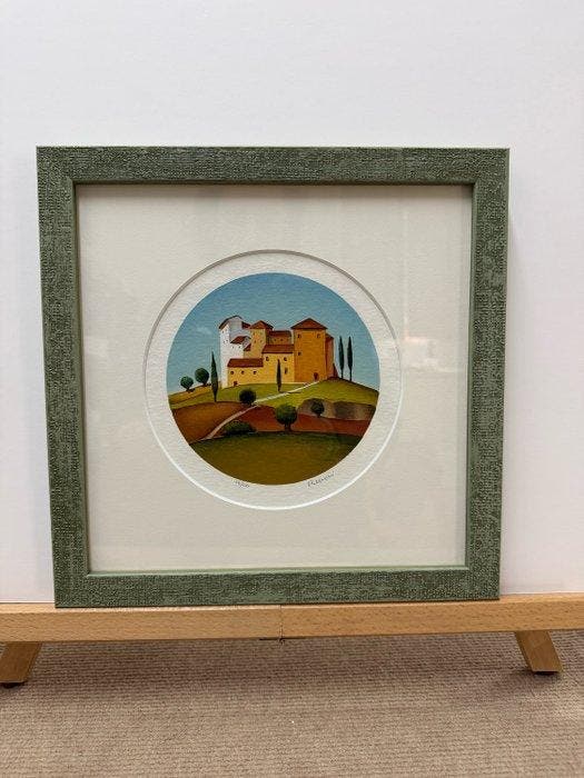 Roberto Masi (1940-2011) - Borgo a Gaiole in Chianti, Antiek en Kunst, Antiek | Overige Antiek