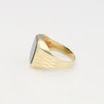 Ring - 14 karaat Geel goud - Chrysopraas, Nieuw