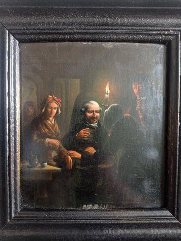 Petrus van Schendel (1806-1870), Kring van - Scena przy