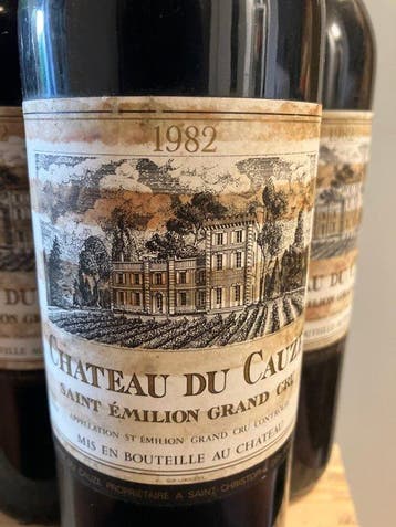 1982 Chateau du Cauze - Saint-Émilion Grand Cru - 4, Nieuw