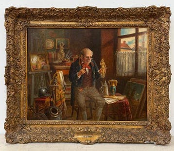 Hermann Kern (1883-1912) - L’antiquario (The Connaisseur)
