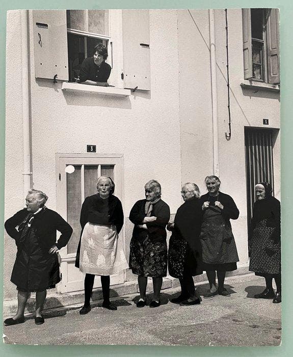 Jan Ribiere (1922 - 1989) - Les vieilles de notre pays …, Antiek en Kunst, Kunst | Designobjecten