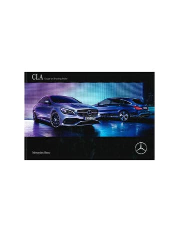 2017 MERCEDES BENZ CLA-KLASSE BROCHURE FRANS, Nieuw
