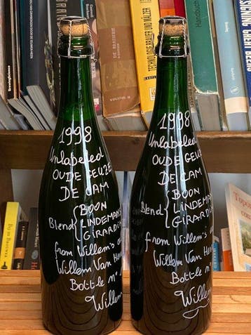 De Cam - Zonder label 1998 - 75cl - 2 flessen, Verzamelen, Nieuw