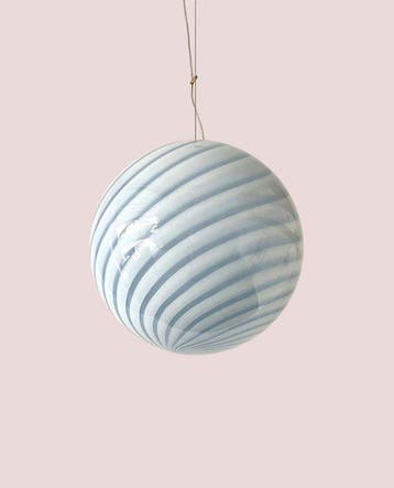 MIMU interior - Lustre - CLOUD BLUE SWIRL D40 - Verre de