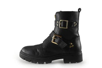 Braqeez Biker boots Meisjes in maat 33 Zwart, Verzenden, Jongen of Meisje, Schoenen, Zo goed als nieuw