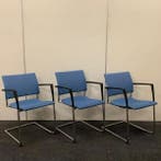 Complete set van 3 stuks  vergaderstoelen Casala Feniks,