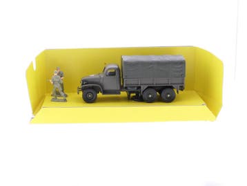 Schaal 1:50 Solido 6036 GMC T-as Militaire bakwagen met r..., Ophalen of Verzenden