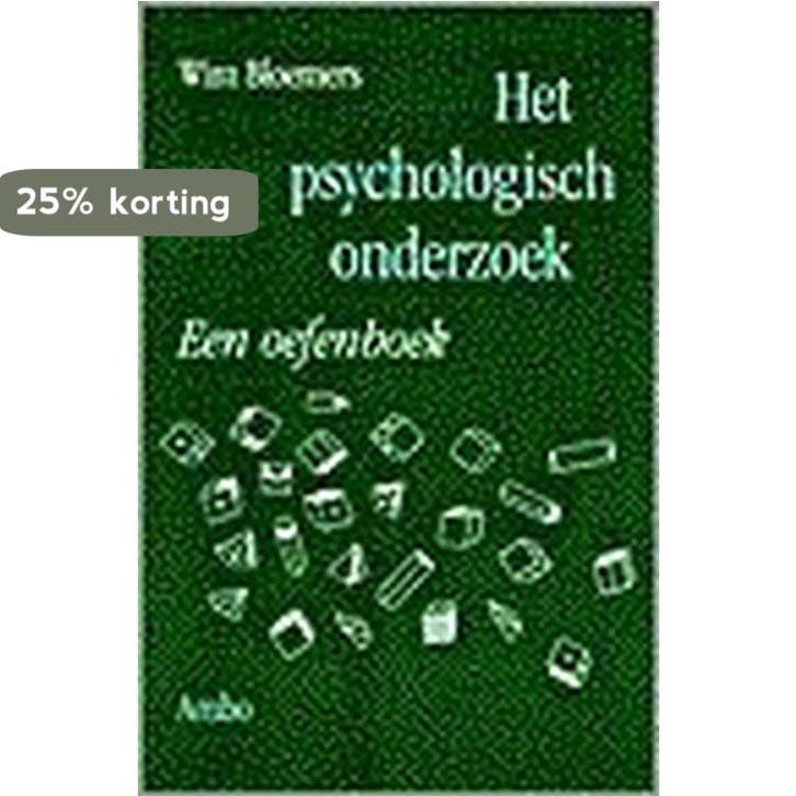 Het psychologisch onderzoek 9789026312809 Wim Bloemers, Boeken, Psychologie, Gelezen, Verzenden