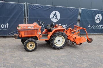 Veiling: Minitractor Kubota Bulltra B1-15 Diesel 15PK Met Gr, Ophalen