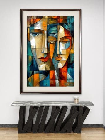 Mrs Art Prime - The Cubism Masterpiece in Picasso Style