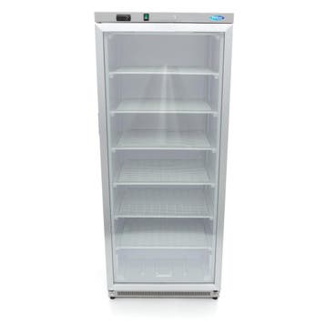 Vrieskast - 600 L - Rvs - met Glazen Deur, Verzenden, Nieuw in verpakking, Koelen en Vriezen
