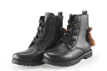Muyters Veterboots Meisjes in maat 26 Zwart, Kinderen en Baby's, Kinderkleding | Schoenen en Sokken, Verzenden, Jongen of Meisje