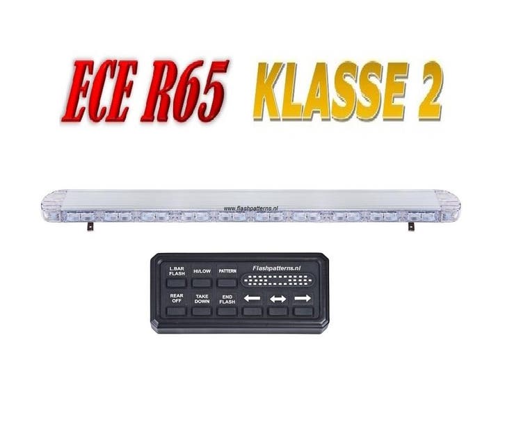 Hybride Led Licht Balk 1640mm ECER65 klasse 2 Amber 12-24V S, Autos : Pièces & Accessoires, Éclairage, Enlèvement ou Envoi