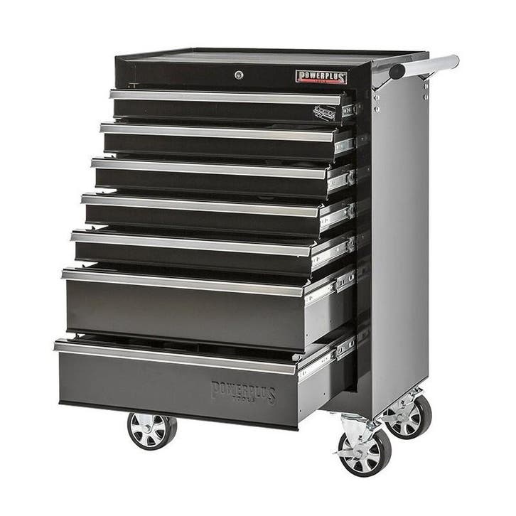 Gereedschapswagen zwart 7 laden met quick lock, Bricolage & Construction, Établis, Enlèvement ou Envoi