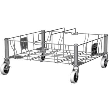 Verrijdbaar Onderstel | RVS | Rubbermaid SLIM JIM, Verzenden, Nieuw in verpakking