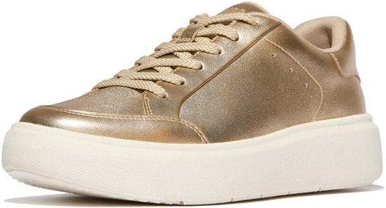 FitFlop FitFlop Rtg Metallic-Leather Sneakers - Maat 38, Kleding | Dames, Schoenen, Nieuw, Verzenden