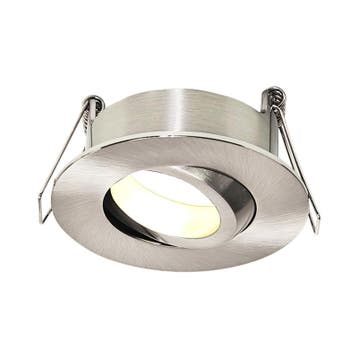 GU10 ARMATUUR | HESSLE | ZILVER | KANTELBAAR | IP65, Huis en Inrichting, Lampen | Spots, Verzenden, Nieuw