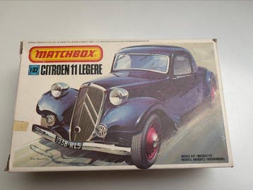 Matchbox, Lindberg 1:32 - Modelbouwdoos (2) - Citroen 11