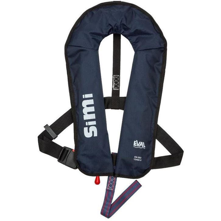 Eval Simi Automatisch Reddingsvest 160N Blauw, Watersport en Boten, Watersportkleding, Nieuw, Ophalen of Verzenden