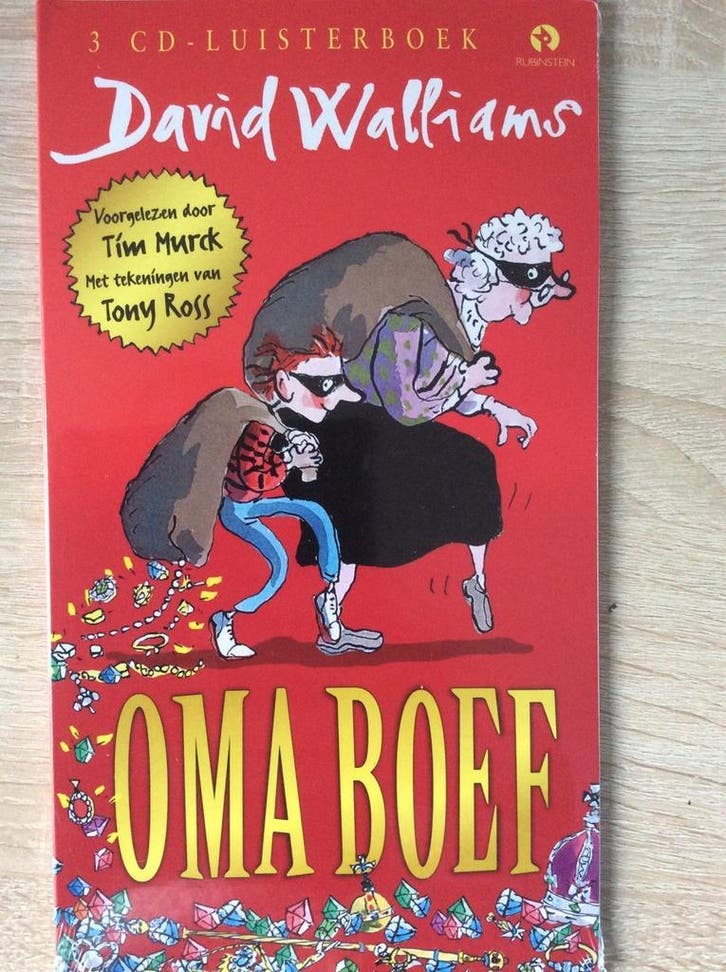 Oma Boef - David Walliams 9789044832952 David Walliams, Boeken, Overige Boeken, Zo goed als nieuw, Verzenden