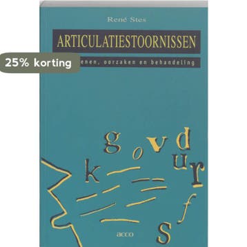 Articulatiestoornissen 9789033435744 R. Stes, Verzenden, R. Stes