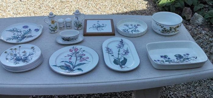 Villeroy & Boch - Tafelservies (18) - Botanica /, Antiquités & Art, Antiquités | Meubles | Tables