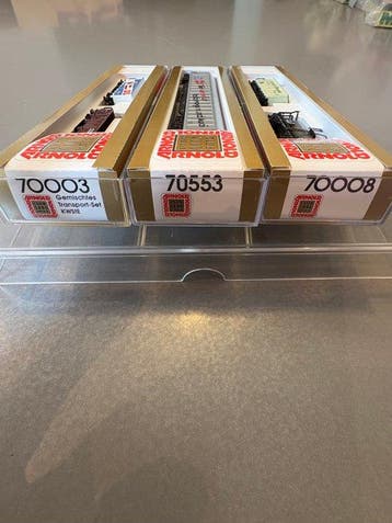 Arnold N - 70003, 70553, 70008 - Ensemble de wagons de, Nieuw