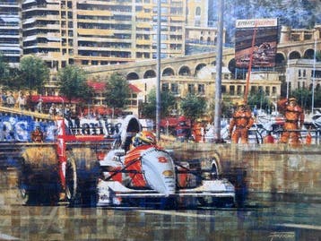 Mclaren - Monaco Grand Prix - Ayrton Senna - 1993 - Print, Verzamelen, Nieuw