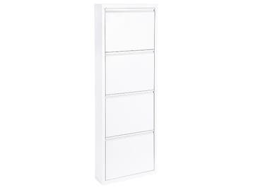 2dekans | Bizotto Schoenenkast - 4 Lades - Metaal - 139 x 50, Ophalen of Verzenden, Nieuw