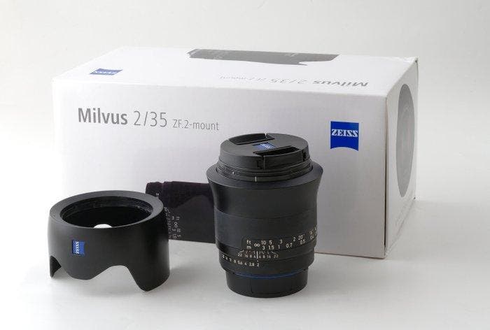 Carl Zeiss MILVUS 35mm f2 ZF2 Cameralens, Audio, Tv en Foto, Fotocamera's Digitaal