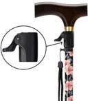 MultiMotion wandelstok met drukknop verstelling Bloemen, Ophalen of Verzenden, Nieuw