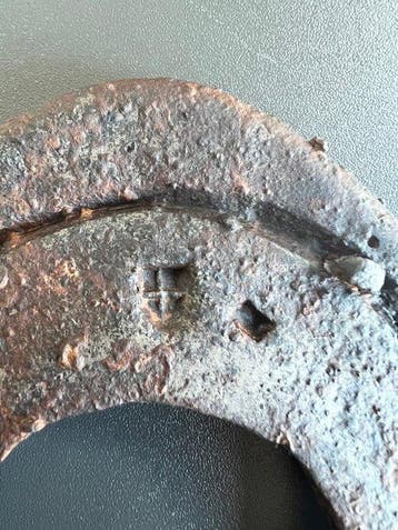 Middeleeuws IJzer Hoefijzer Konstanz - hoefbeslag falzeisen