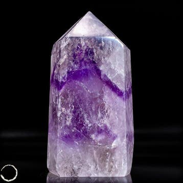 Natuurlijke phantom-amethist kristal uit Brazilië – Een