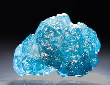 Vivid Iceberg Blue Diamond • 1,10 ct Zeldzaam & Uniek Glans