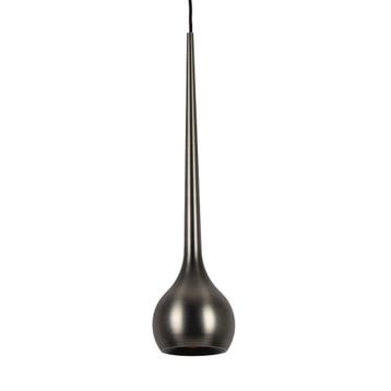 hanglampen Lynea Hanglamp Gun Metal Ø7.5cm, Verzenden, Nieuw, Overige materialen, Modern