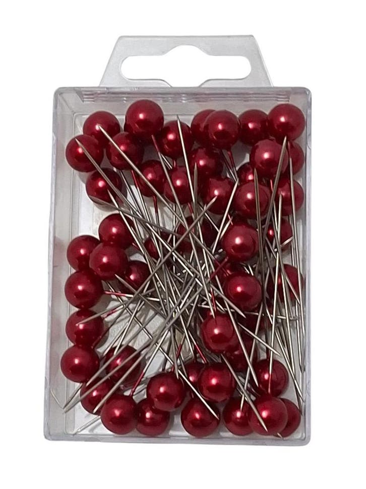 Parelspelden WM 19 Rood 10 mm doosje 50 stuks, Huis en Inrichting, Woonaccessoires | Kunstplanten en Kunstbloemen, Nieuw
