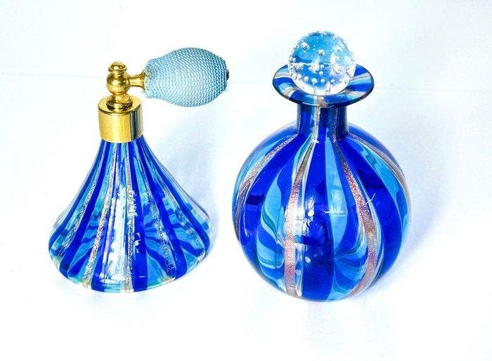 Murano - Barozzi - Parfumfles (2) - Glas, Antiek en Kunst, Antiek | Glaswerk en Kristal